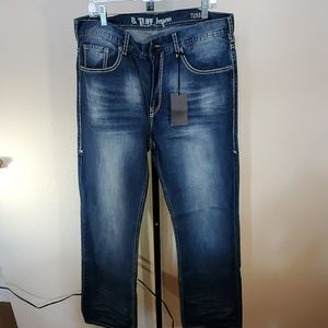 B Tuff Mens Jeans 34" inseam